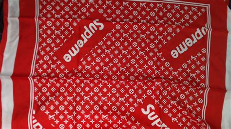 supreme bandana louis vuitton replica|louis vuitton supreme shoes.